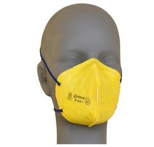 Venus V-44++ FFP1S Yellow Respirator-Filtering Half Masks To Protect Against Particle, 14320 (Pack of 50 Pcs)